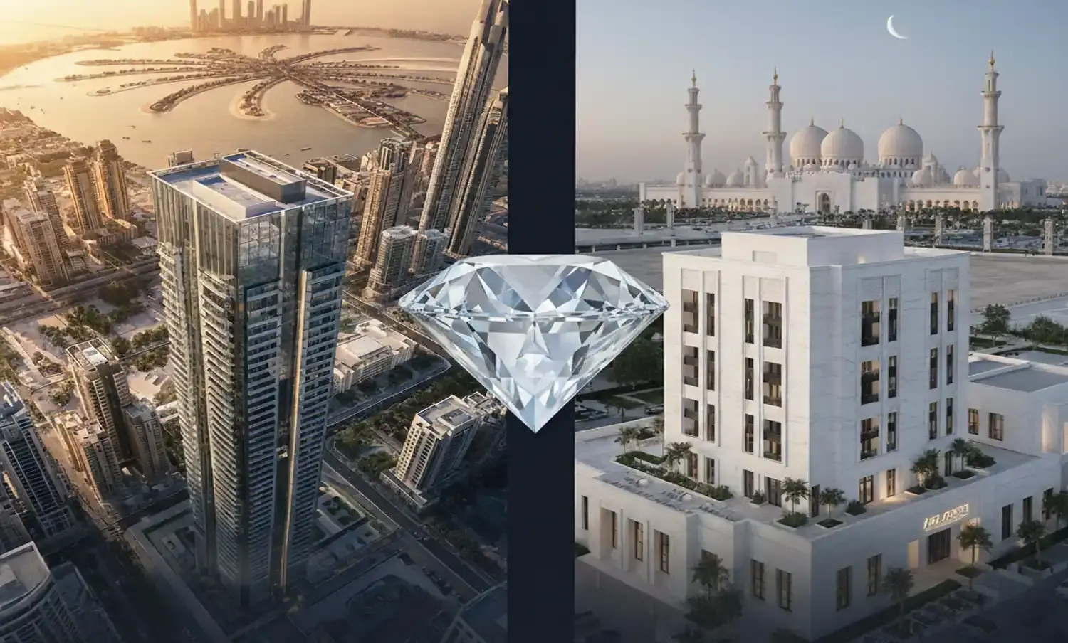 Dubai vs. Abu Dhabi: A 2025 Price Comparison for Premium Real Estate – Where to Invest?