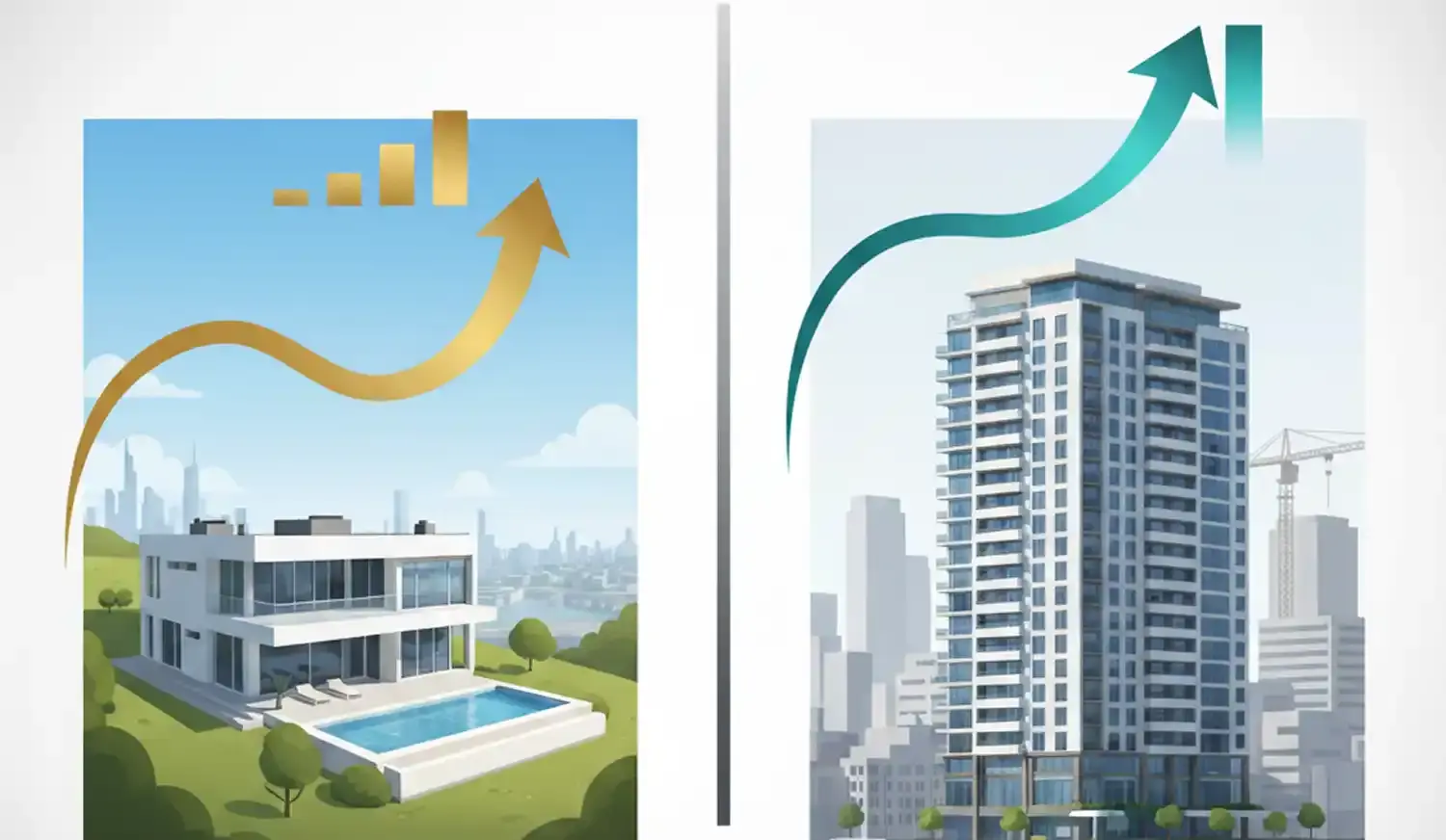 UAE Real Estate Forecast 2026: Villa vs. Apartment Price Dynamics – The Golden Visa Effect